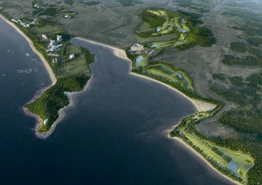 '안면도 관광지' 3·4지구 조감도. 충남도 제공