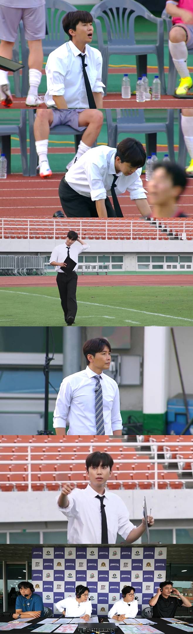 '뭉찬4' 임영웅, 카리스마 눈빛→무릎 털썩..불같은 '영웅본색'