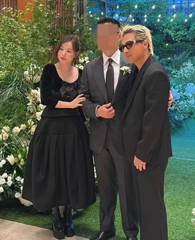 민효린과 태양. 사진ㅣ민효린SNS