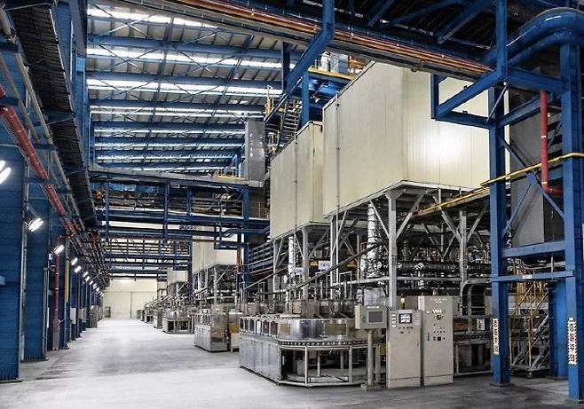 포스코퓨처엠 세종 음극재공장 내부 모습.(사진=포스코퓨처엠)