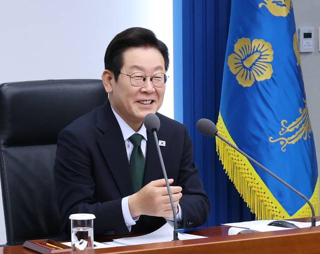 이재명 대통령이 13일 용산 대통령실에서 수석보좌관회의를 주재하고 있다. 기사내용과 무관. 연합뉴스