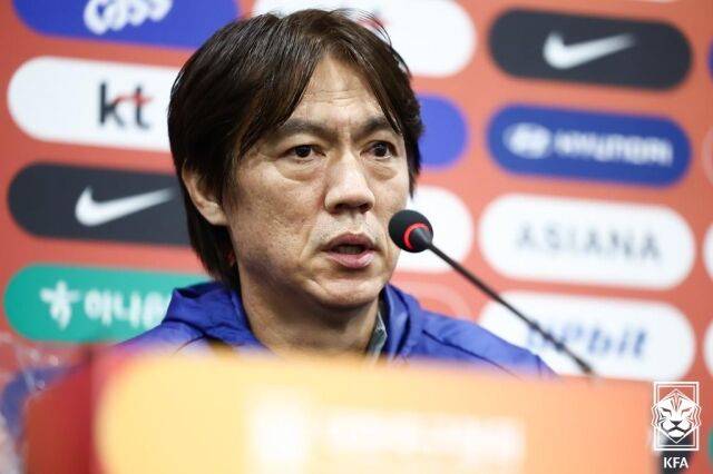 홍명보 감독./대한축구협회