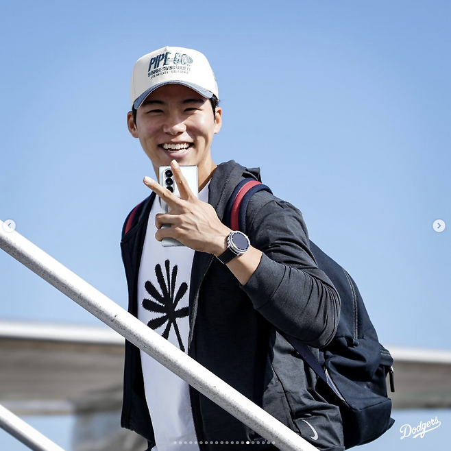 LA 다저스 인스타그램 캡처