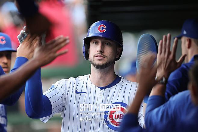 ▲ 시카고 컵스 외야수 카일 터커.