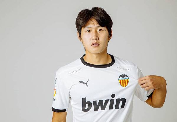 이강인 발렌시아 시절. 출처=발렌시아 홈페이지 캡쳐