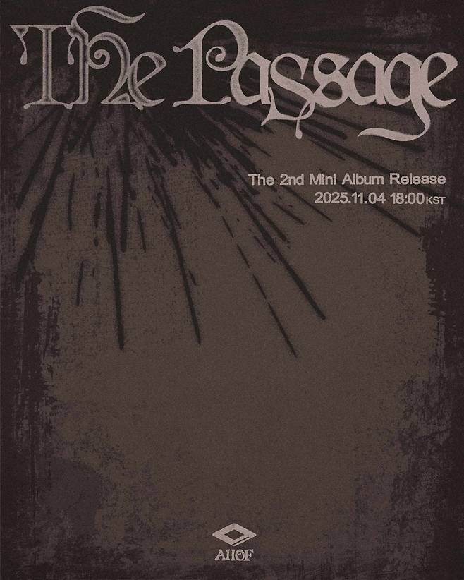 아홉(AHOF)이 오는 11월 4일 두 번째 미니앨범 ‘The Passage’를 발매하며 ‘괴물 신인’의 저력을 이어간다. 사진제공 | F&F 엔터테인먼트
