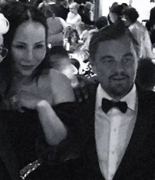 왼쪽부터 에바 차우, 레오나르도 디카프리오 /사진=에바 차우 인스타그램 캡처