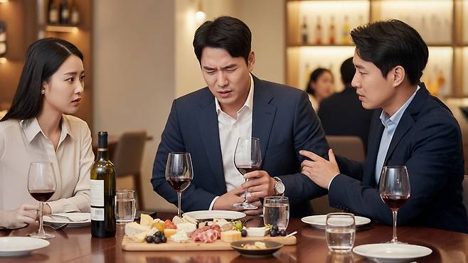 의약품 복용 중 술을 마시면 위궤양, 간부전, 신장 손상 위험이 높아진다|출처: Gemini