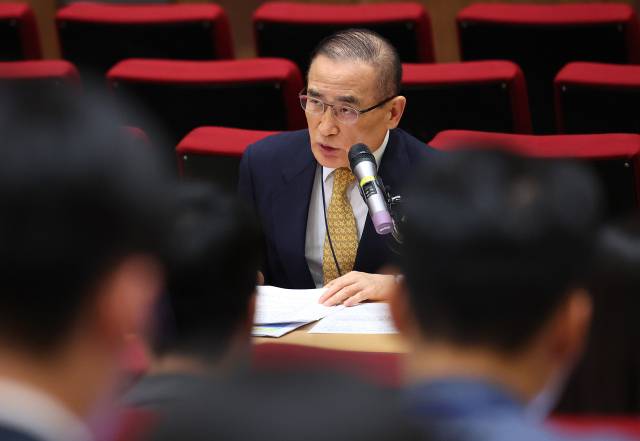 ▲위성락 국가안보실장이 15일 용산 대통령실에서 최근 캄보디아에서 발생한 한국인 대상 납치·감금 범죄 대응 현황 관련 브리핑을 하고 있다. ⓒ연합뉴스