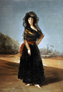 프란시스 고야 ‘알바 공작부인’ 1797년 /사진출처=위키피디아