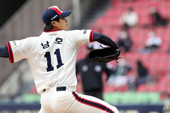 전 두산 베어스 투수 남호. /사진=두산 베어스 제공