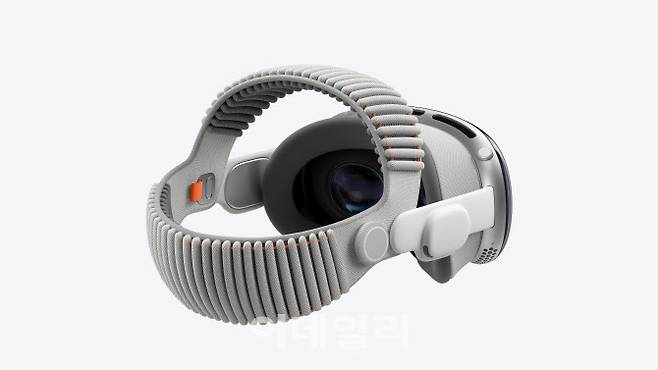 애플 비전프로의 듀얼 니트 밴드(사진=애플 홈페이지 갈무리)