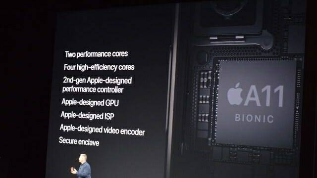애플은 2017년 공개한 A11 바이오닉 SoC부터 신경망처리장치 '뉴럴 엔진'을 탑재했다. (사진=애플)