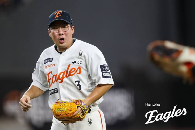 한화 이글스 베테랑 내야수 안치홍. /사진=한화 이글스 제공