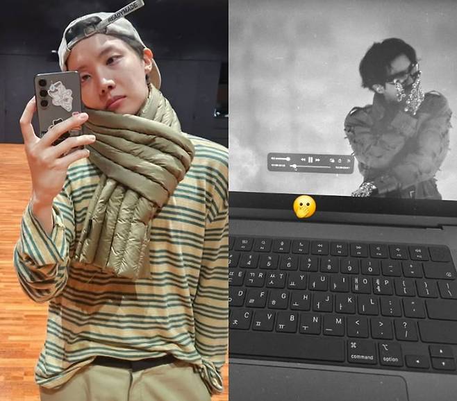 사진=제이홉 SNS