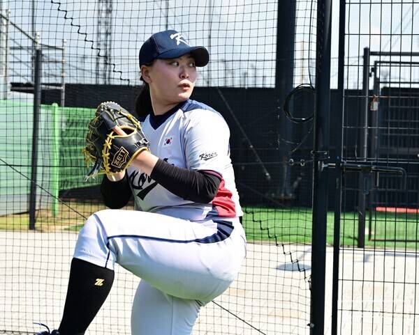 투수 이민서가 한층 발전한 기량으로 대표팀에 복귀했다. (사진=스포츠춘추 황혜정 기자)