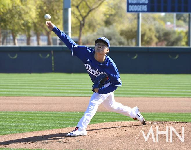 (다저스 선발 야마모토 요시노부)