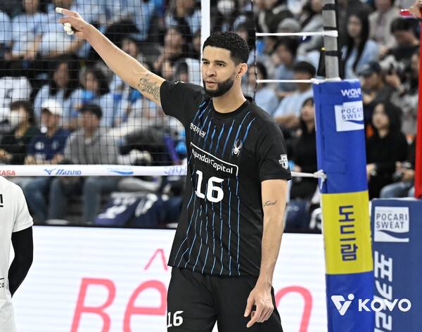 현대캐피탈 외국인 주포 레오. ⓒKOVO