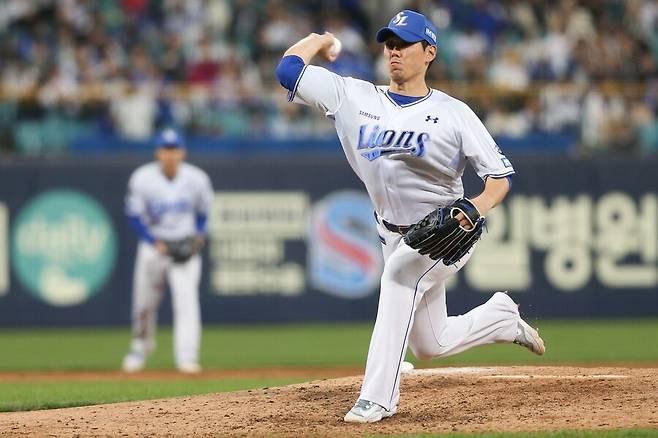 ▲ 김재윤 ⓒ삼성 라이온즈
