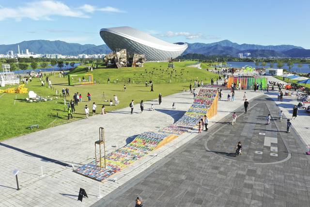 2025 달성 대구현대미술제에 30여만 명이 찾았다. 달성군 제공