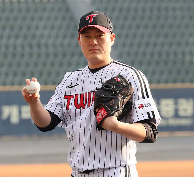 LG 김강률. 사진=구단 제공