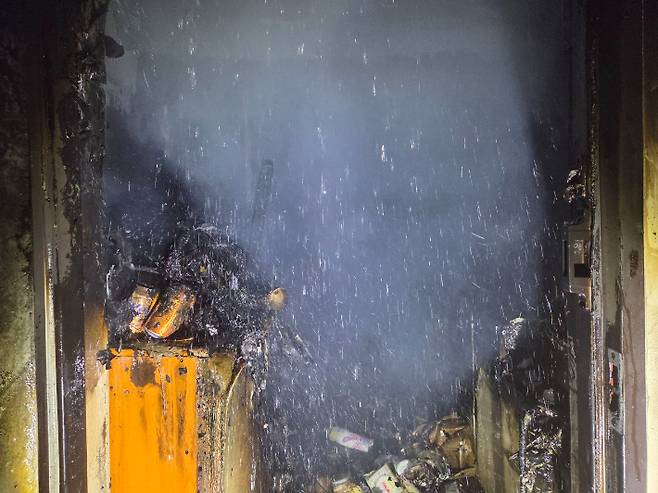 화재 현장. 경기소방 제공