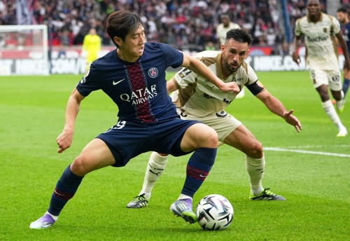 PSG 이강인. AP연합뉴스