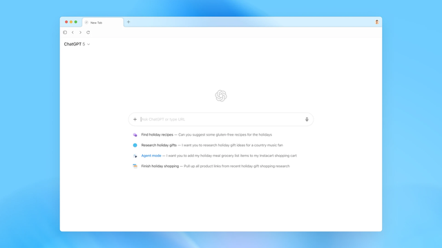 챗GPT 아틀라스 브라우저. 오픈AI 제공