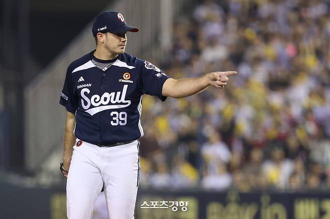 두산 잭 로그. 두산베어스 제공