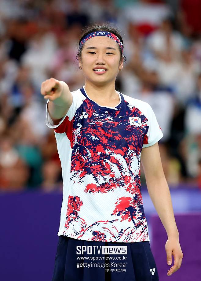 ▲ 2024 파리 올림픽에서 안세영.