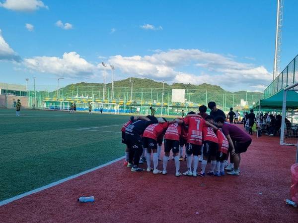 ▲ 선택형 교육 '축구부 대회 모습'