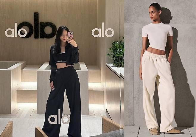 사진=알로, 스킴스 공식 인스타그램 갈무리