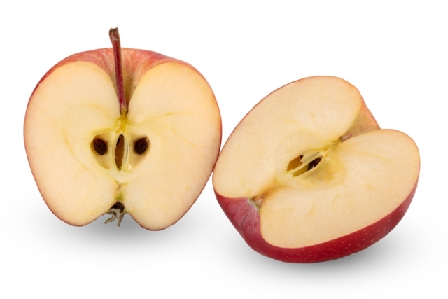사과 과육 속 투명한 꿀빛 부분은 천연 과당의 일종인 ‘소르비톨’이다. 게티이미지뱅크