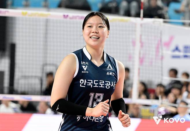 한국도로공사 루키 이지윤. (KOVO 제공)