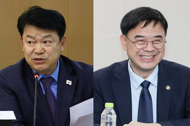 복기왕 의원과 이상경 전 국토부 차관