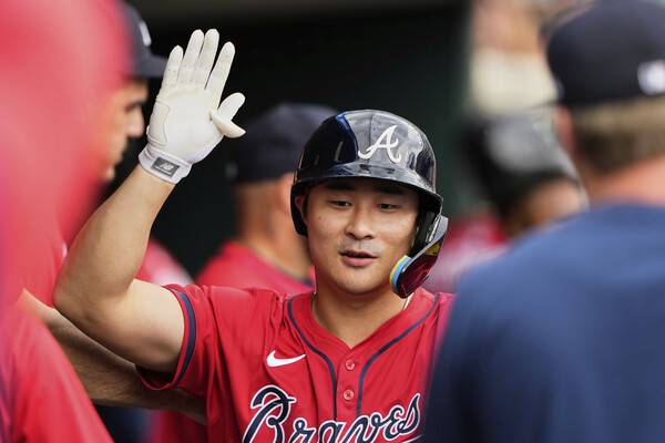 ▲ 애틀랜타 브레이브스 김하성의 가치가 폭등 중이다. ⓒ연합뉴스/AP/REUTERS