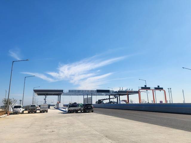 공사가 진행중인 새만금~전주 고속도로 북김제Ic 모습. /사진=이준서 기자.