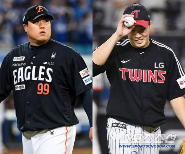 한화 류현진-LG 임찬규. 스포츠조선DB