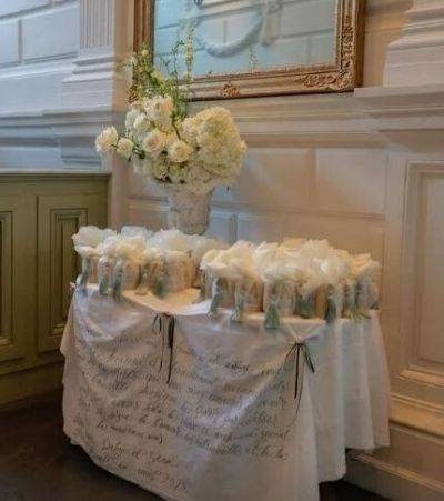 정다혜씨가 공개한 결혼식 하객 답례품. 정다혜 인스타그램 캡처