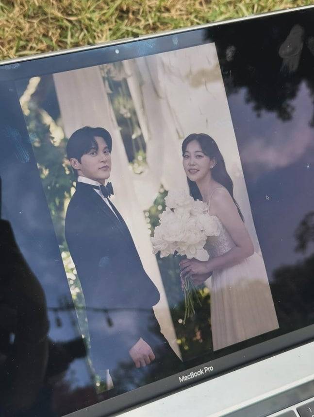 윤선우, 김가은. 사진l윤선우 인스타그램