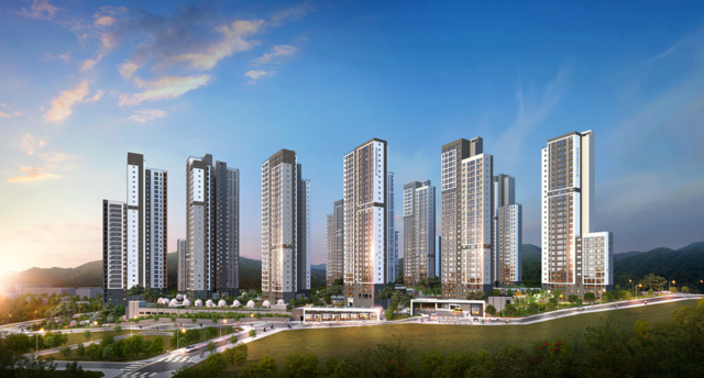 클러스터용인 경남아너스빌 투시도