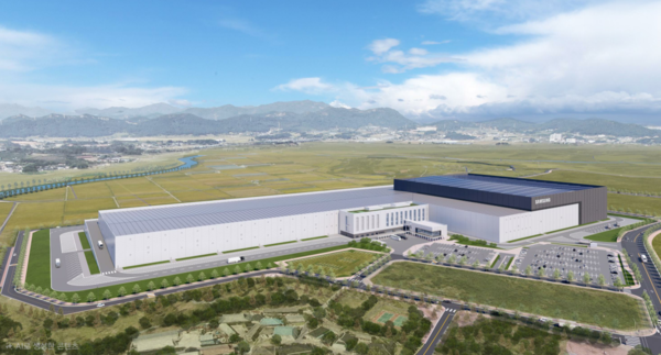 삼성전자 고창 CDC 물류센터 조감도 ⓒ동부건설