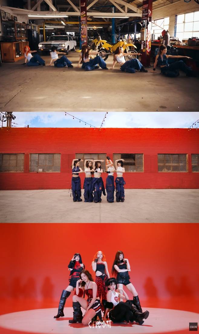 르세라핌, ‘스파게티’ 퍼포먼스 필름 공개 (제공: 쏘스뮤직)