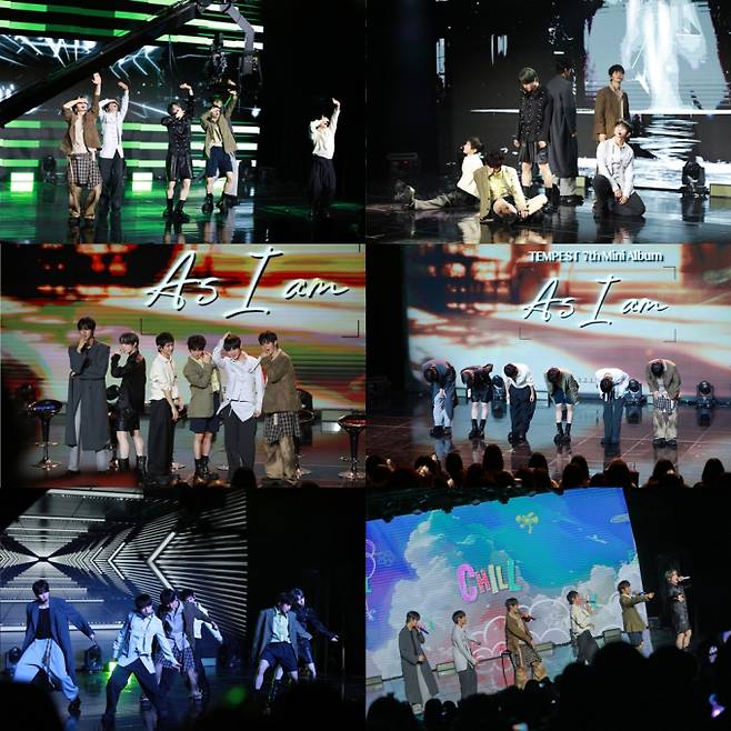 템페스트, 컴백 쇼케이스 성료 (제공: 위에화엔터테인먼트)