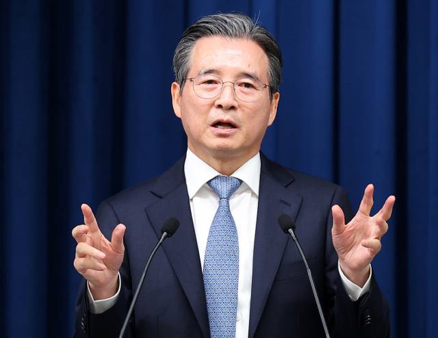 김용범 대통령실 정책실장. 연합뉴스