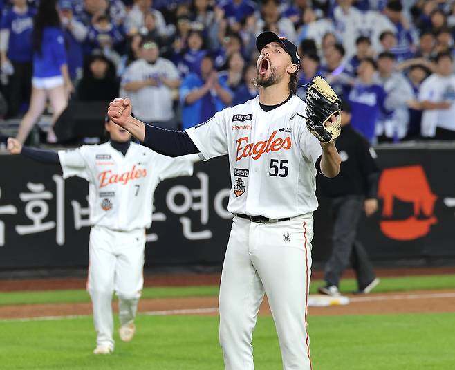 한화 라이언 와이스. 연합뉴스