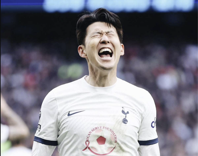 토트넘 홋스퍼 시절 손흥민. SNS 캡처
