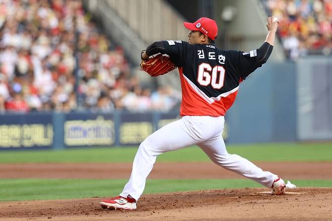 ▲ 김도현은 후반기 부진의 원인을 곰곰하게 분석하면서 내년 시즌을 준비하고 있다 ⓒKIA타이거즈