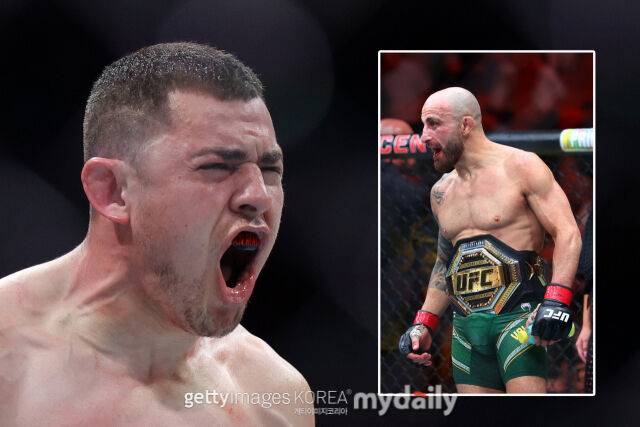 가르시아(왼쪽)가 볼카노프스키가 타이틀전을 빨리 치러야 한다고 주장했다. /게티이미지코리아