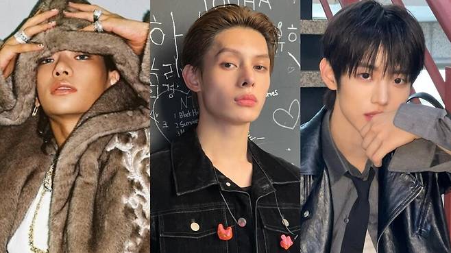 ▲ 올데이 프로젝트 타잔, 코르티스 제임스, 아이딧 장용훈. 출처| 공식 SNS